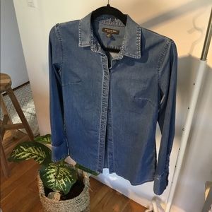 Banana Republic Denim Button Down Blouse, Riley